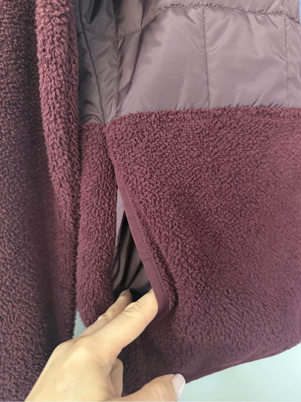 Cotopaxi Trico Hybrid Hooded Jacket Womens XS Puffer Fleece Full Zip - Picture 4 of 12